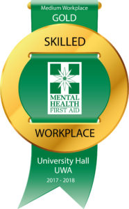 Gold, Medium Workplace Badge